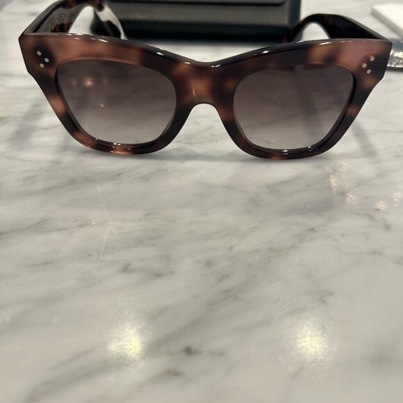 Celine Tortoise Shell Sunglasses main image 4